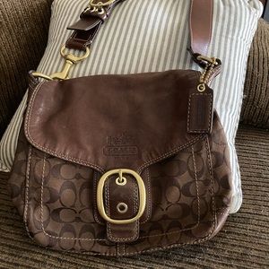 Coach brown purse